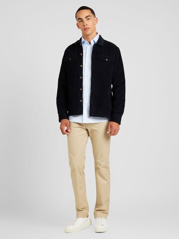 SELECTED Слим Рубашка 'SLHETHAN' в Синий