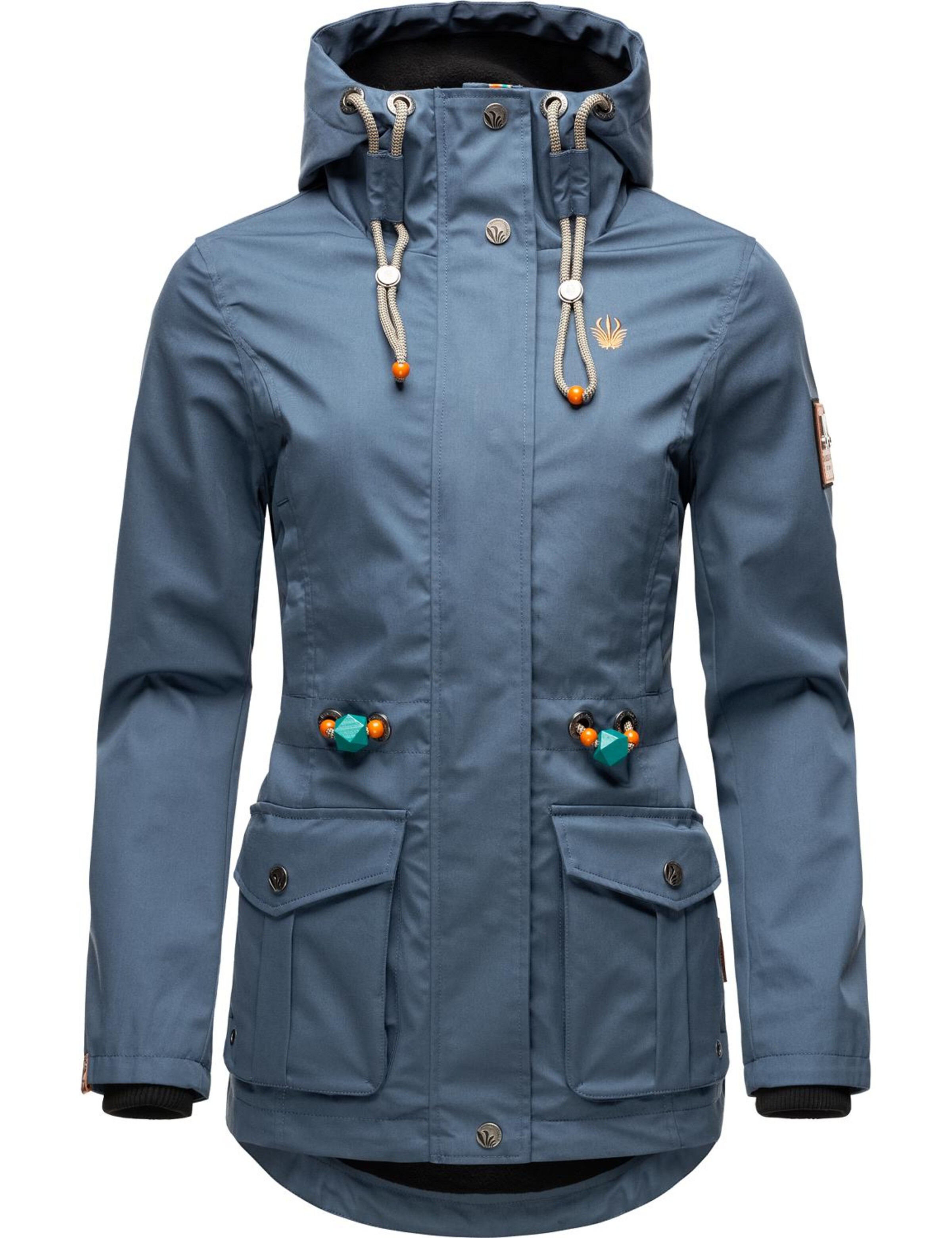 Veste mi-saison 'Babetaa' MARIKOO en bleu