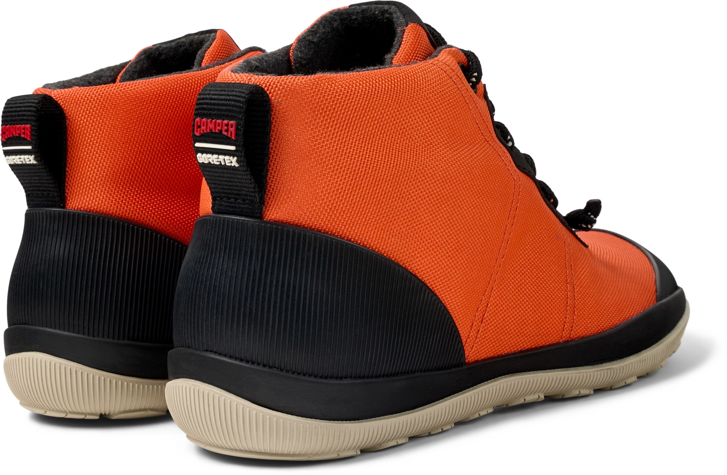 Bottes à lacets 'Peu Pista' CAMPER en orange