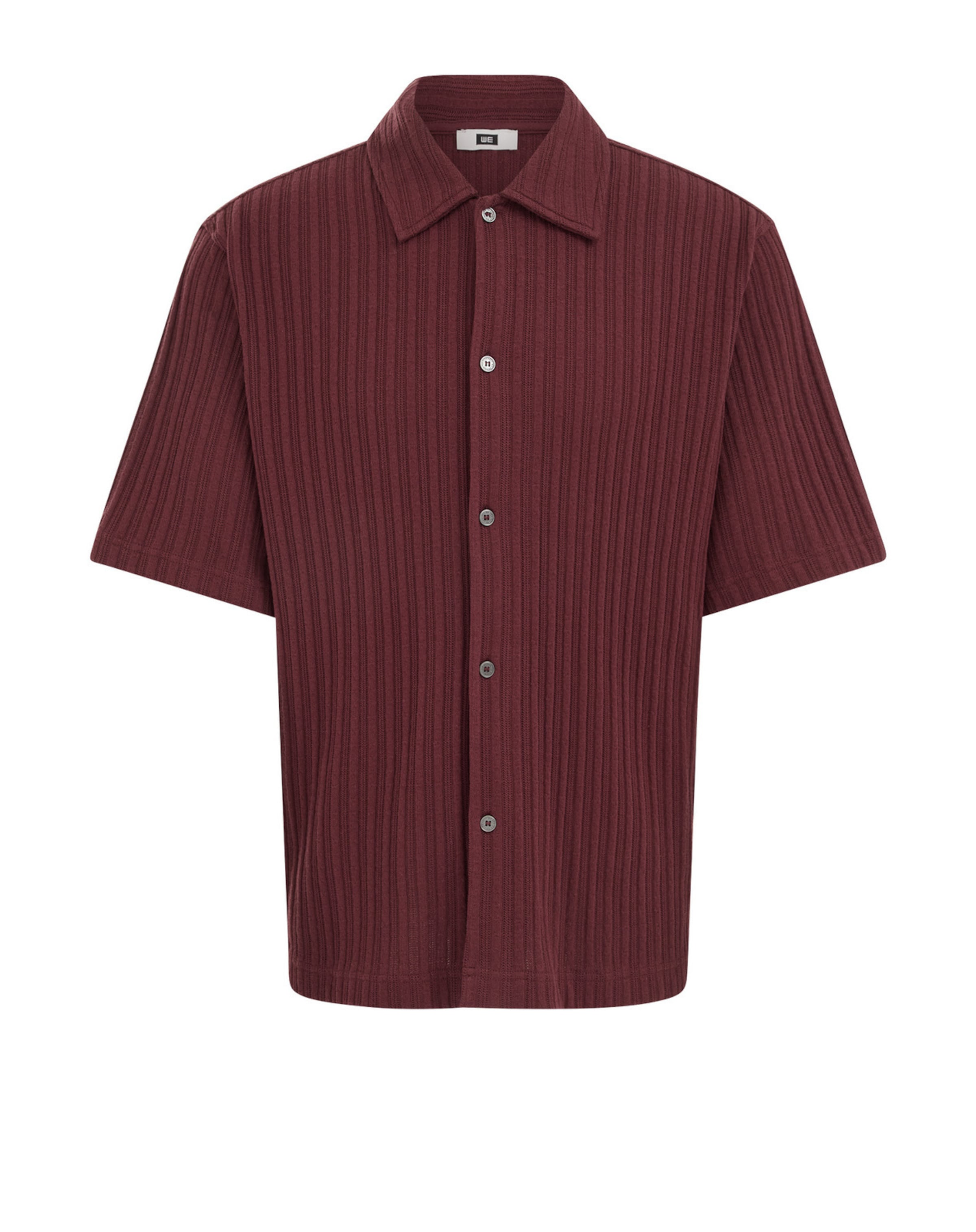 Fit confort Chemise WE Fashion en rouge : devant