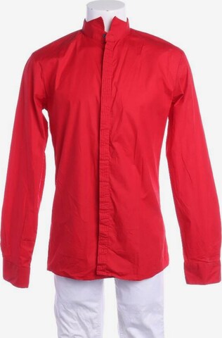 HUGO Button Up Shirt in L in Red: front