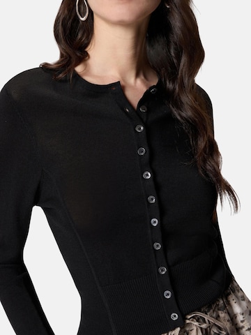 PINKO Gebreid vest 'PINKO METEORA CARDIGAN Maglieria' in Zwart