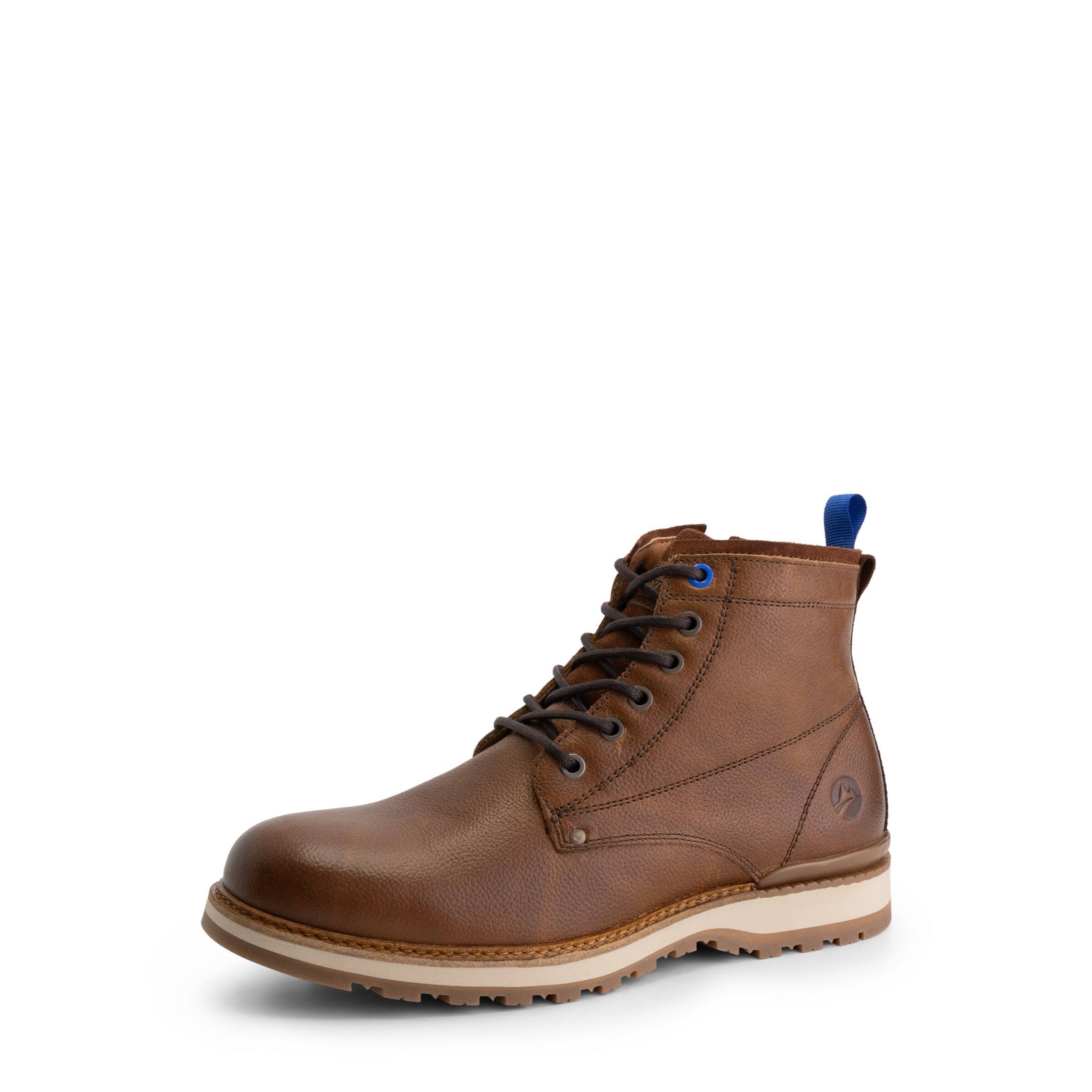 Travelin Snørestøvler 'Malling' i bronze: forside