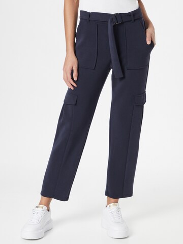 Regular Pantalon cargo s.Oliver en bleu : devant