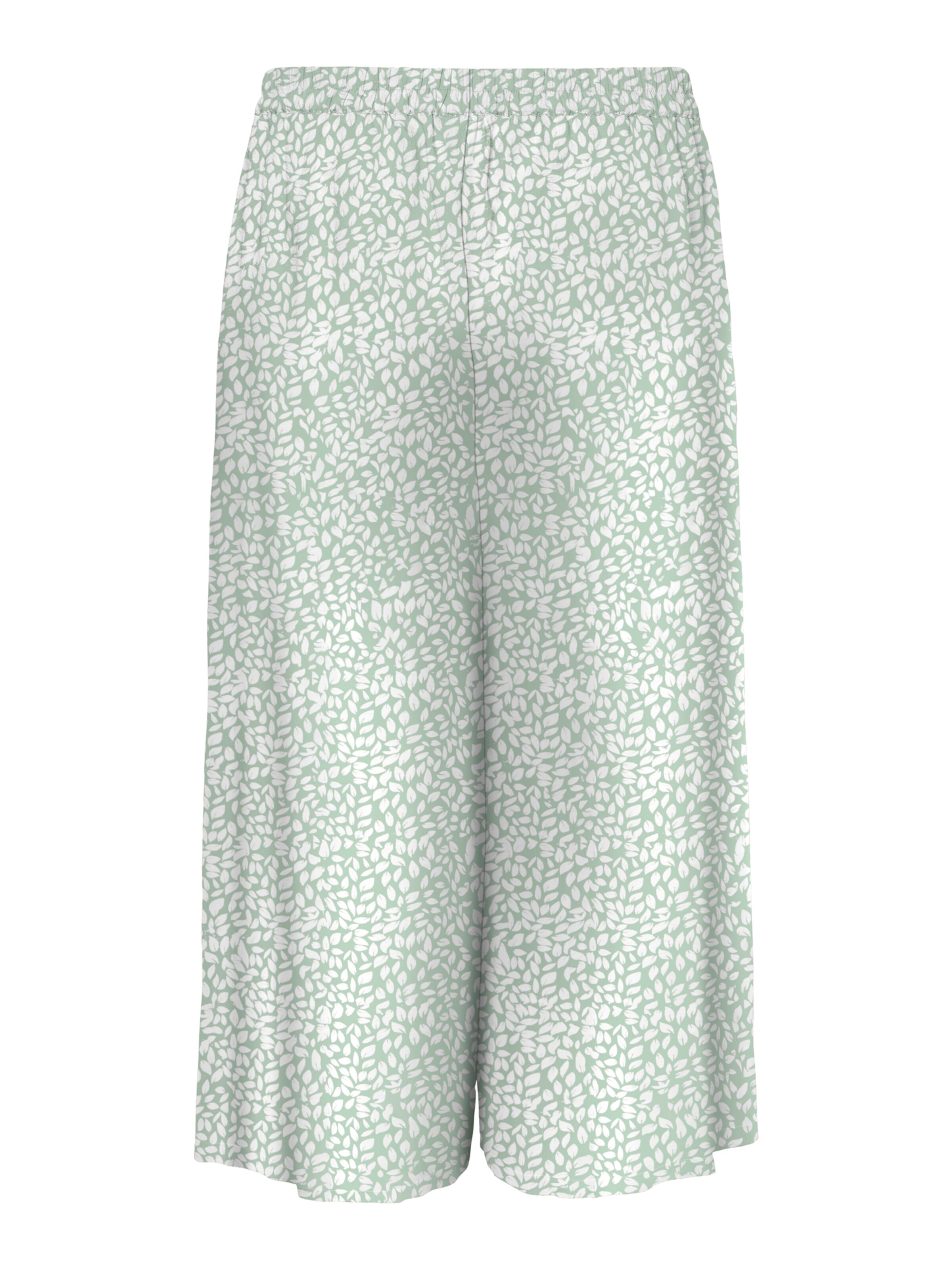 ONLY Carmakoma Wide leg Broek 'CARNOVA' in Groen