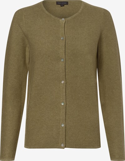 Franco Callegari Strickjacke in khaki, Produktansicht