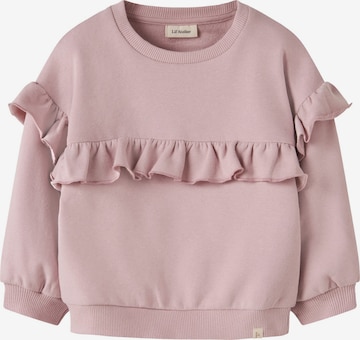 Lil'Atelier Sweatshirt in Lila: voorkant