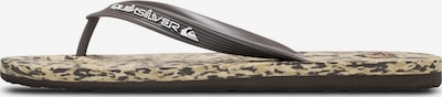 QUIKSILVER Tongs 'Molokai' en 43 en sable / anthracite, Vue avec produit
