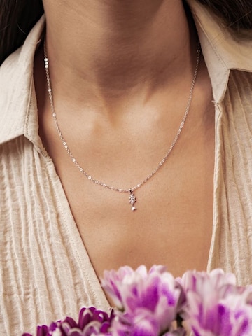 Hey Happiness Ketting 'Mermaid Charm' in Zilver