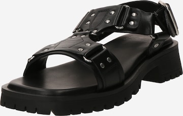 BRONX Sandaalit 'Rac-Quel' värissä musta: etupuoli