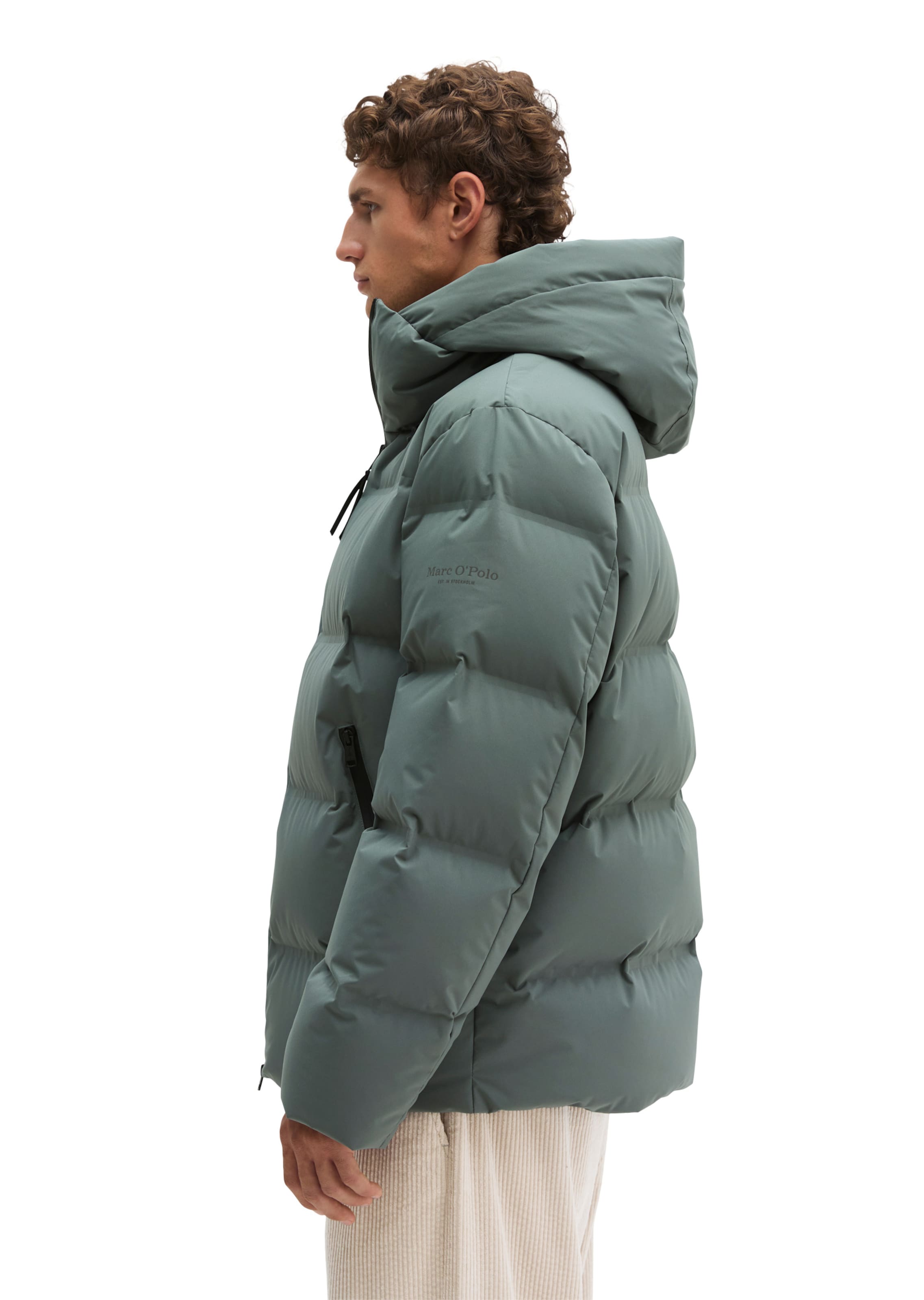 Marc O'Polo Jacke in Grün: Seite
