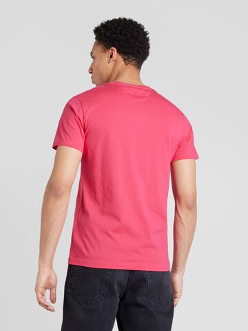 Hackett London Koszulka w kolorze różowy