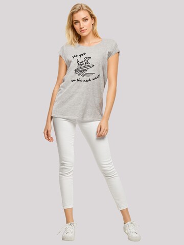 T-shirt 'See You On The Next Wave' F4NT4STIC en gris