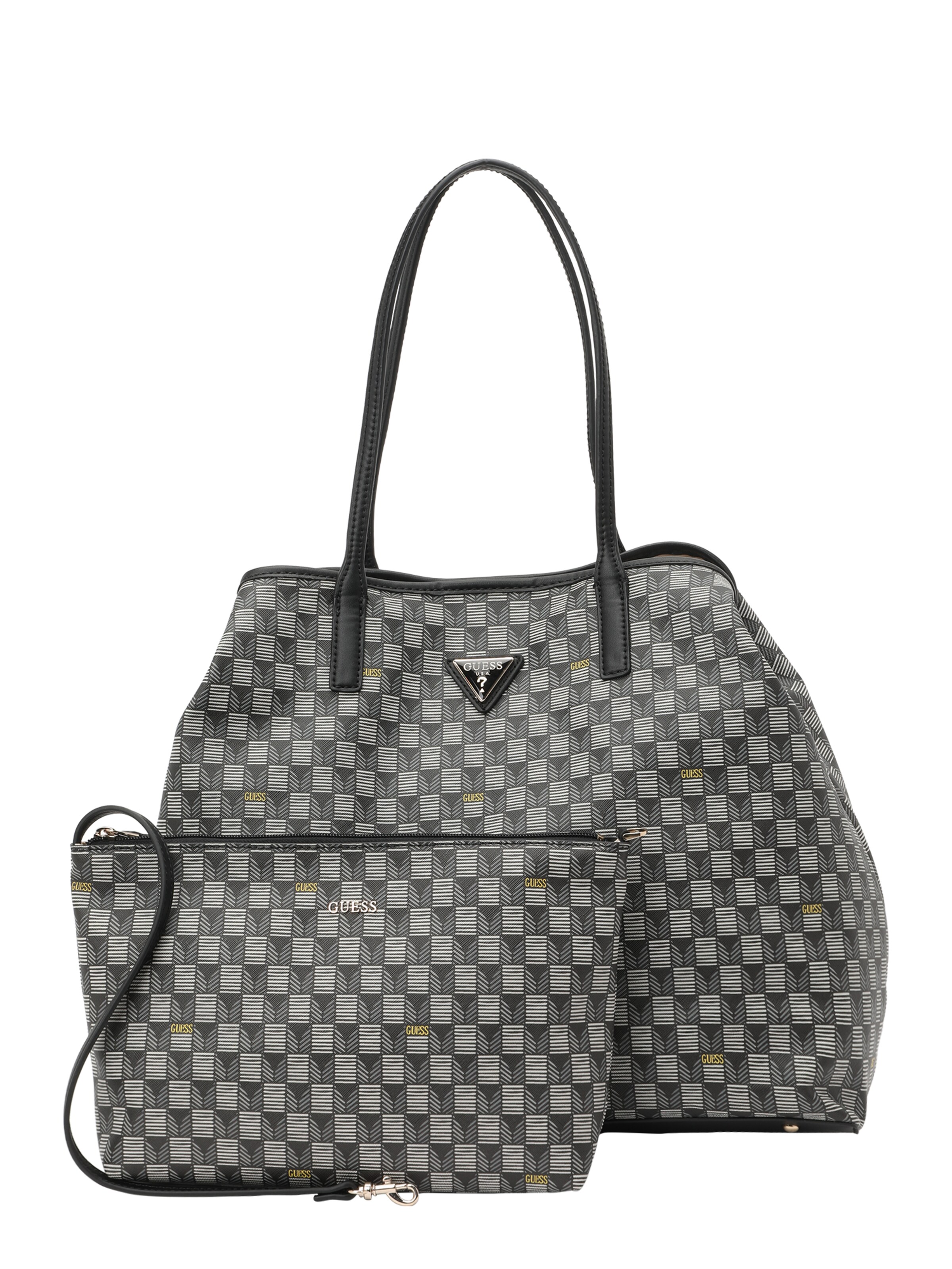 GUESS Shopper 'G Wave' in Schwarz: Vorderseite