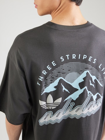 ADIDAS ORIGINALS - Camisa 'Mountain' em preto