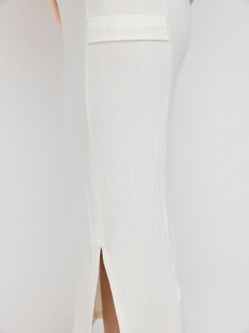 No Matter What Skirt in White