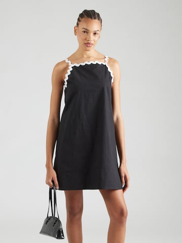Compania Fantastica Summer dress in Black: front