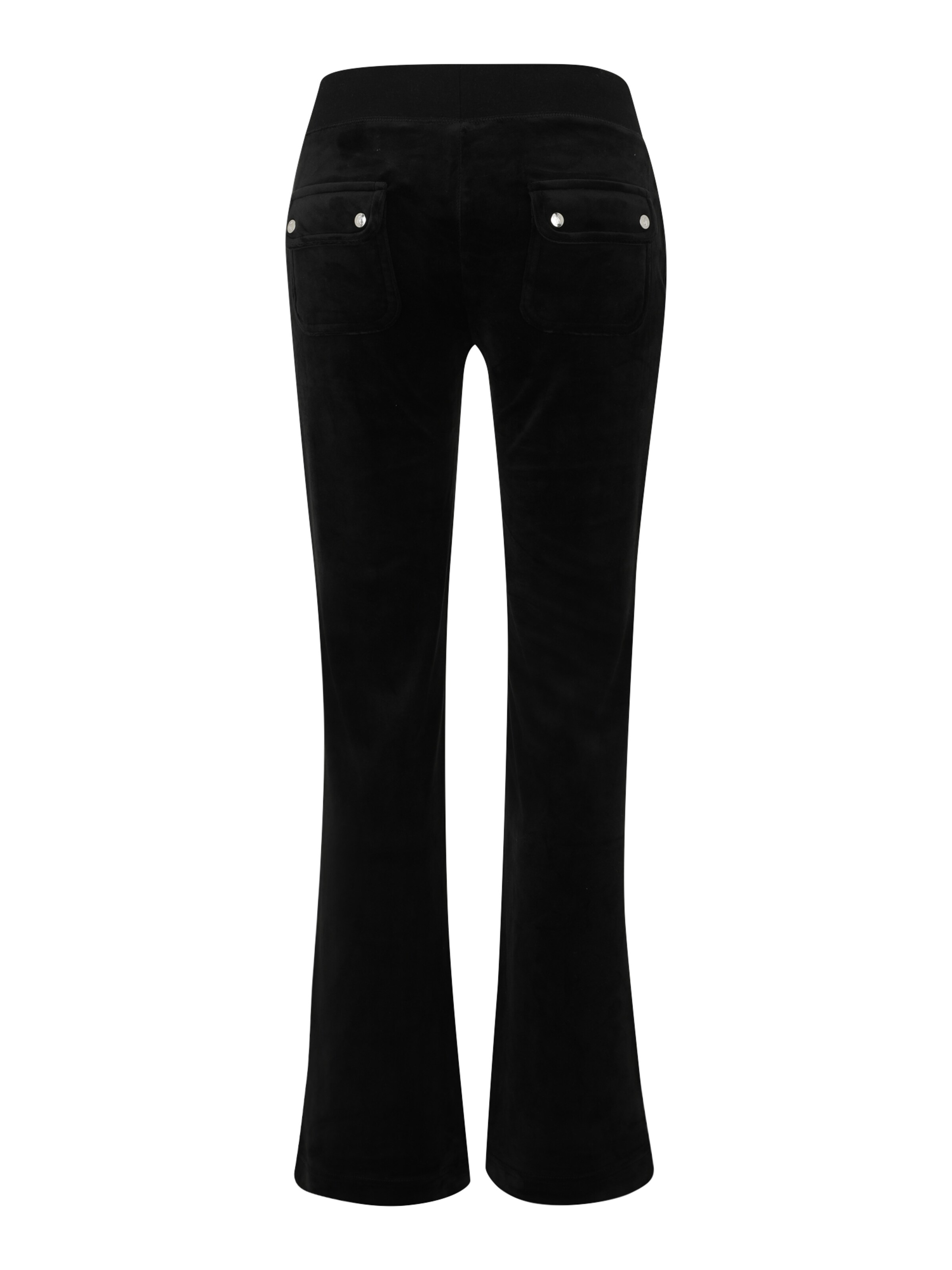 Juicy Couture Petite Flared Παντελόνι 'LAYLA' σε μαύρο