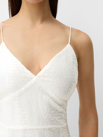 Bershka Kleid in Weiß