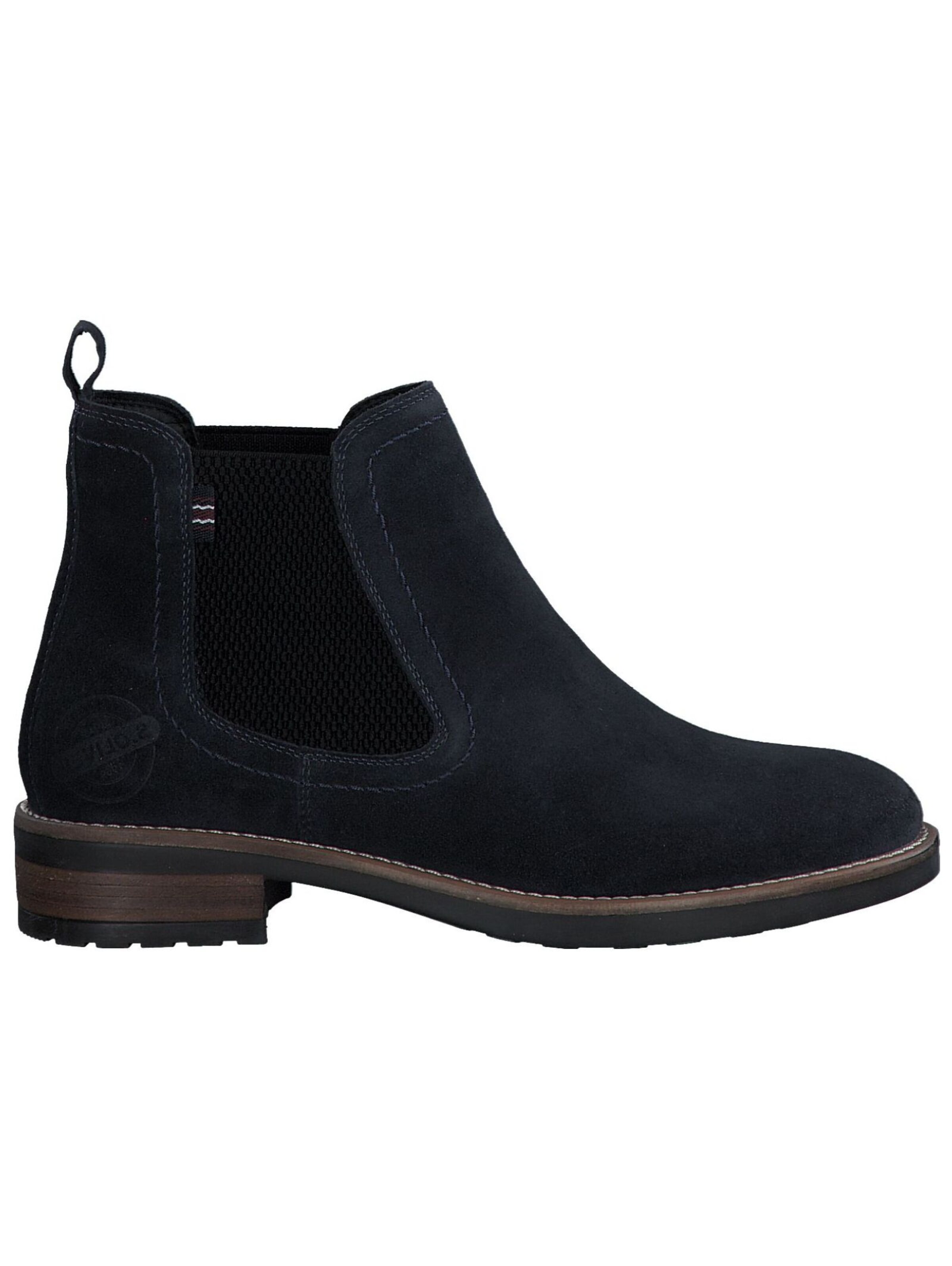 s.Oliver Chelsea boots in Blauw