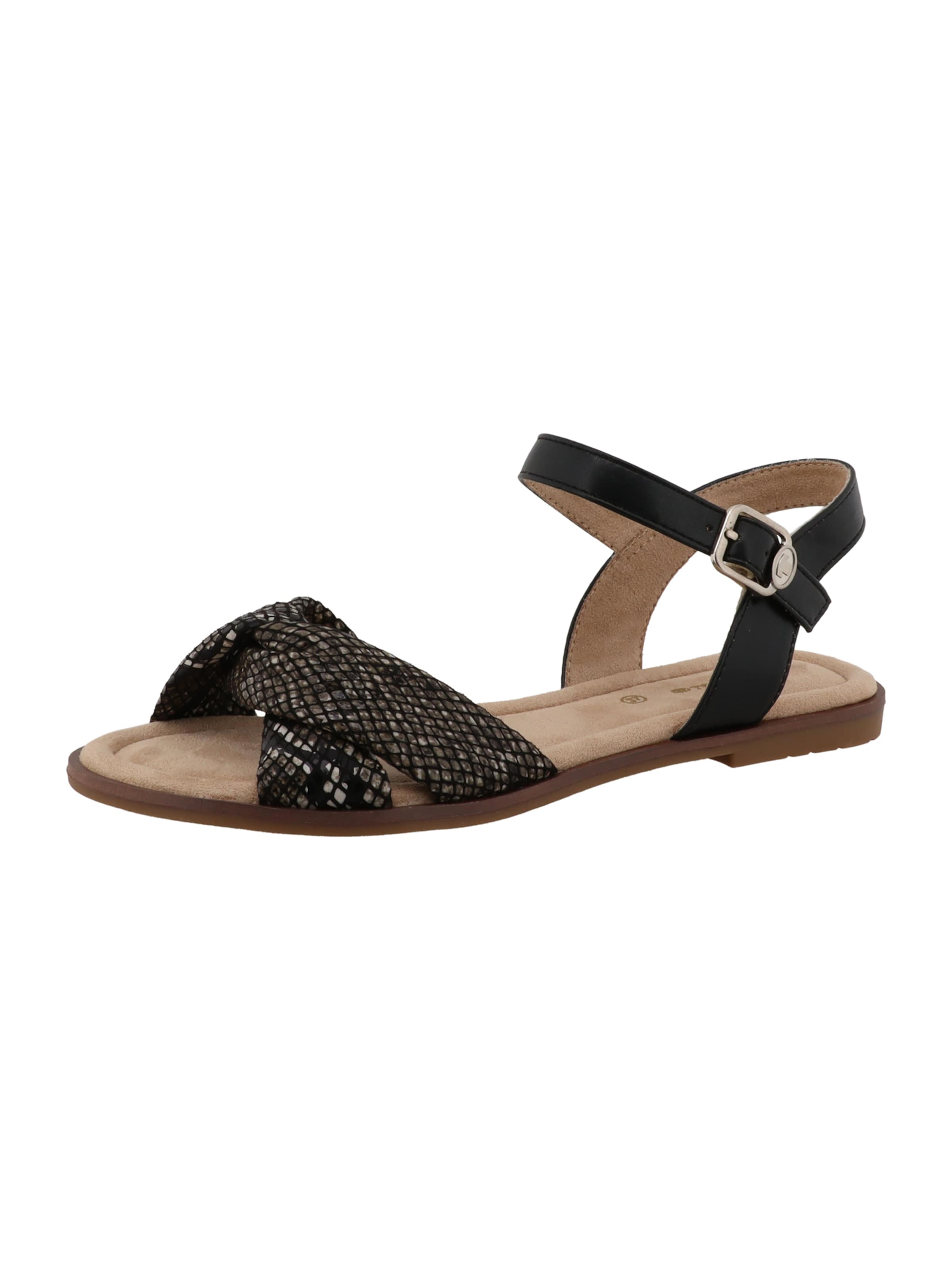 TOM TAILOR Sandały w kolorze czarny: przód