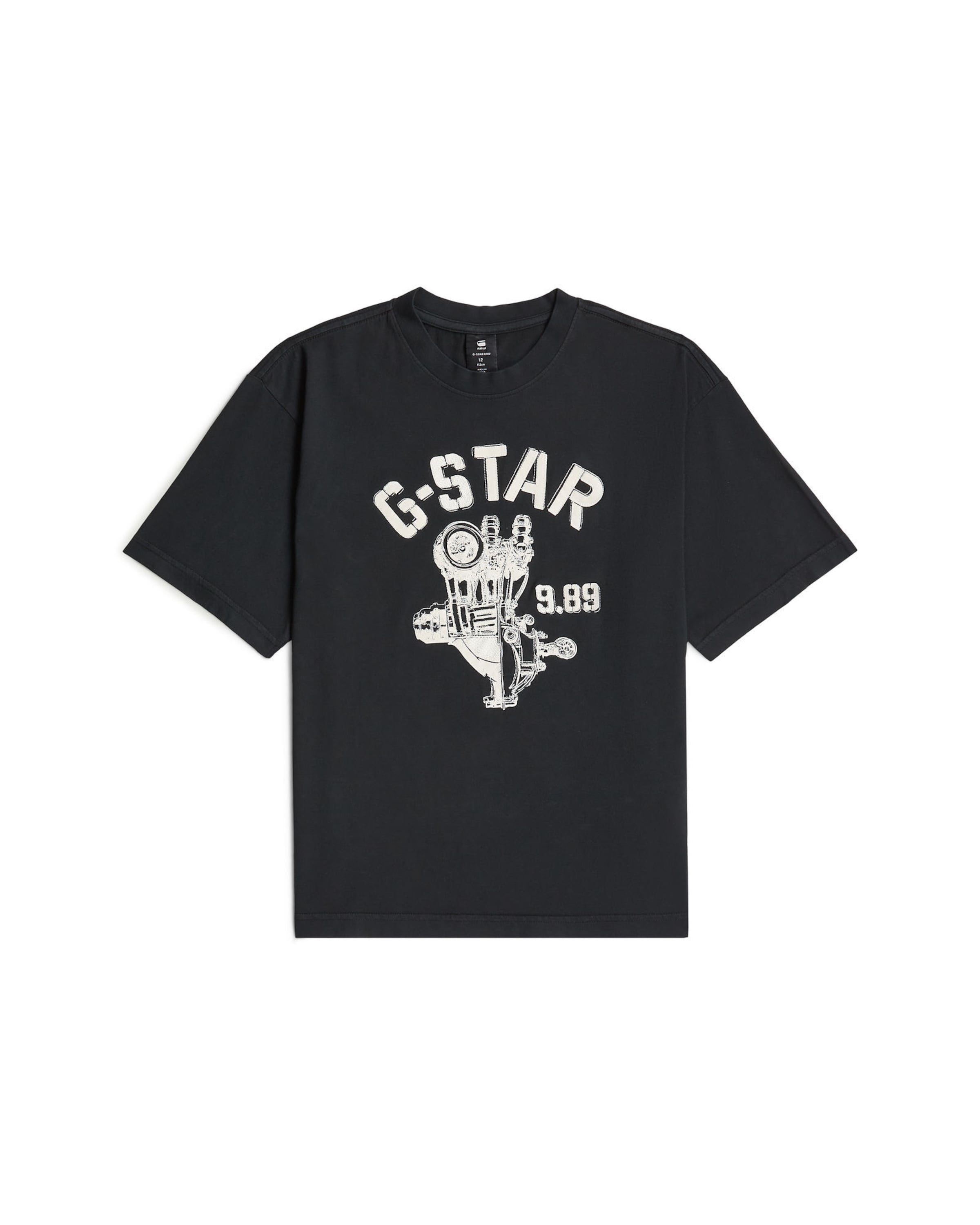 G-STAR T-Shirts-T-Shirt ' ' in Schwarz: Vorderseite