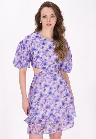 DreiMaster Vintage Cocktail dress 'Vintage' in Purple: front