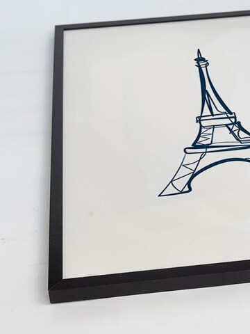Liv Corday Image 'Eiffel Tower' in White