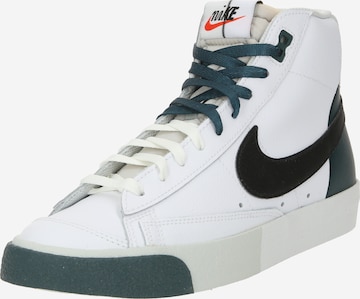 Nike Sportswear Σνίκερ ψηλό '77 Premium' σε λευκό: μπροστά