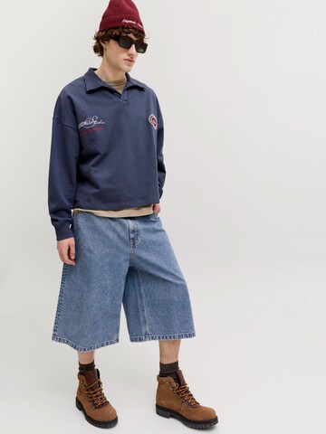 JACK & JONES Baggy Jeans 'JJIBILLY JJCREW' in Blau