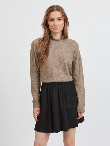 VILA Sweater 'Dua' in Beige