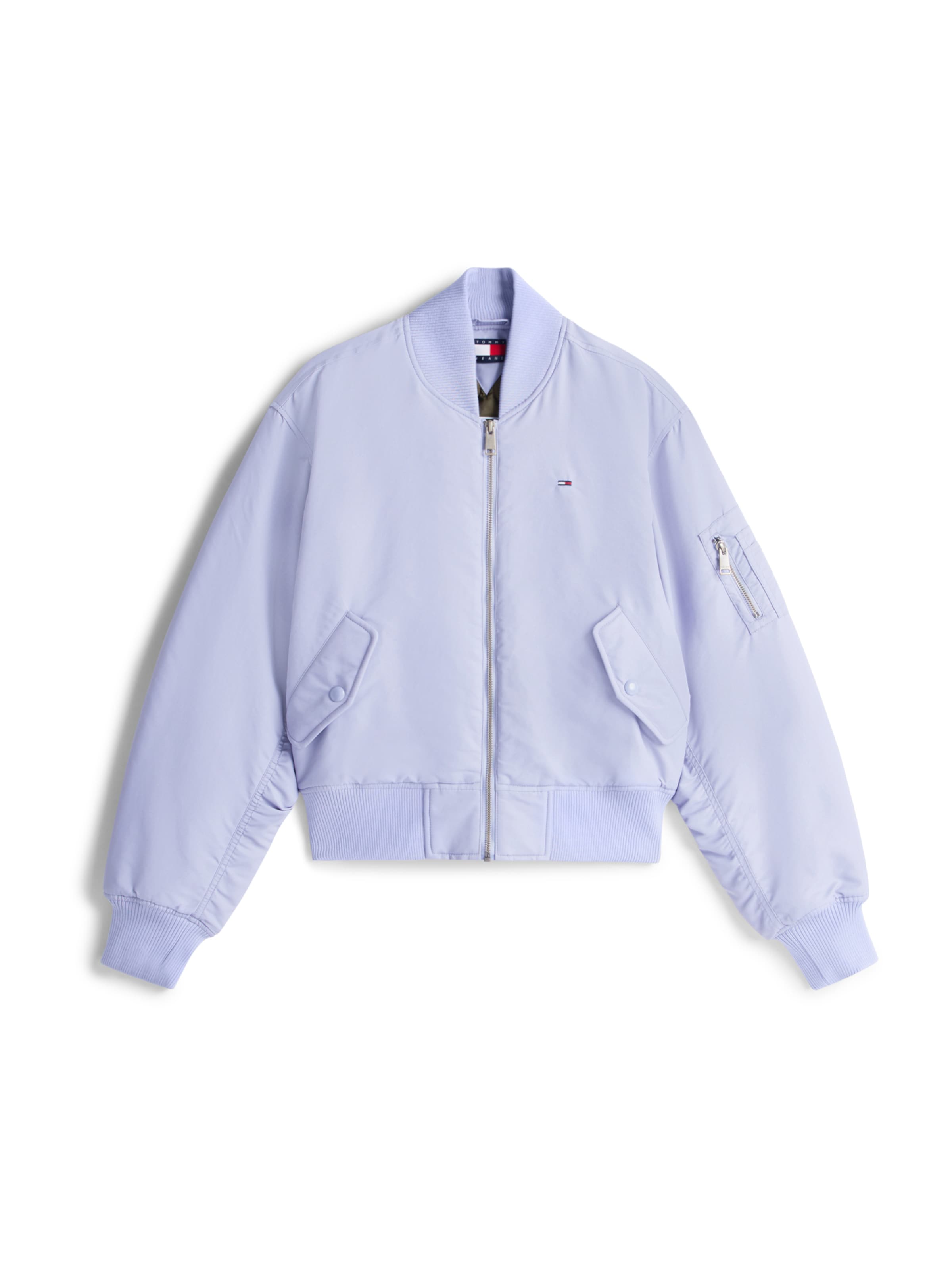 zils Tommy Jeans Starpsezonu jaka 'ESSENTIAL': no priekšpuses