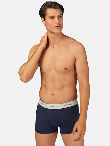 Boggi Milano - Boxers em azul: frente