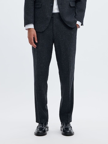SELECTED Regular Pantalon in Blauw: voorkant