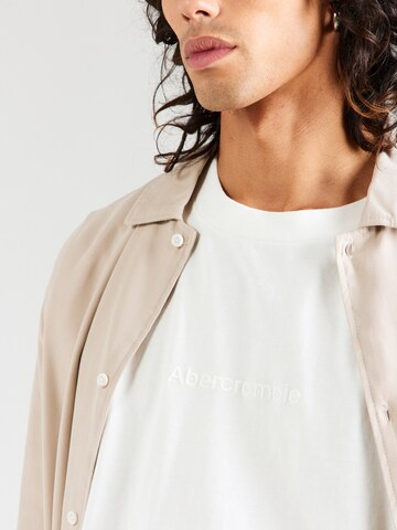 Abercrombie & Fitch - Camiseta en blanco