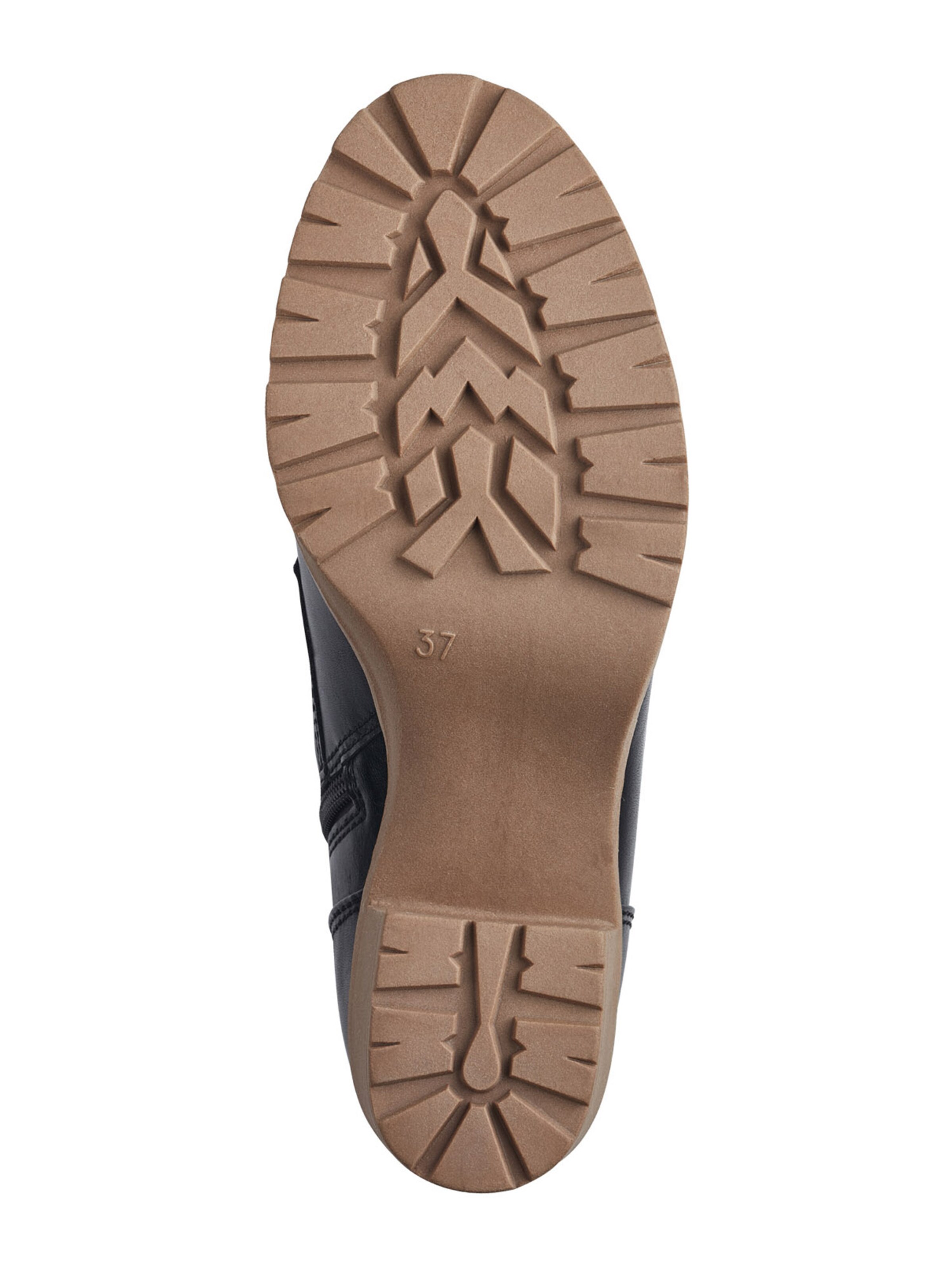 MARCO TOZZI Ботинки на шнуровке в Черный