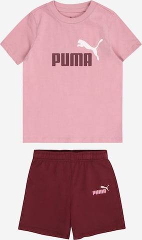 PUMA Komplet 'Minicats Essentials' | roza barva: sprednja stran
