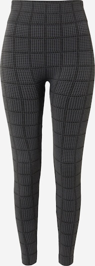 Urban Classics Leggings en gris foncé / noir, Vue avec produit