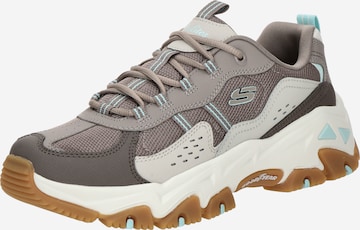 Baskets basses 'D LITES HIKER' SKECHERS en marron : devant