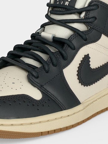 Jordan Visoke superge 'Air Jordan 1 Mid SE' | črna barva
