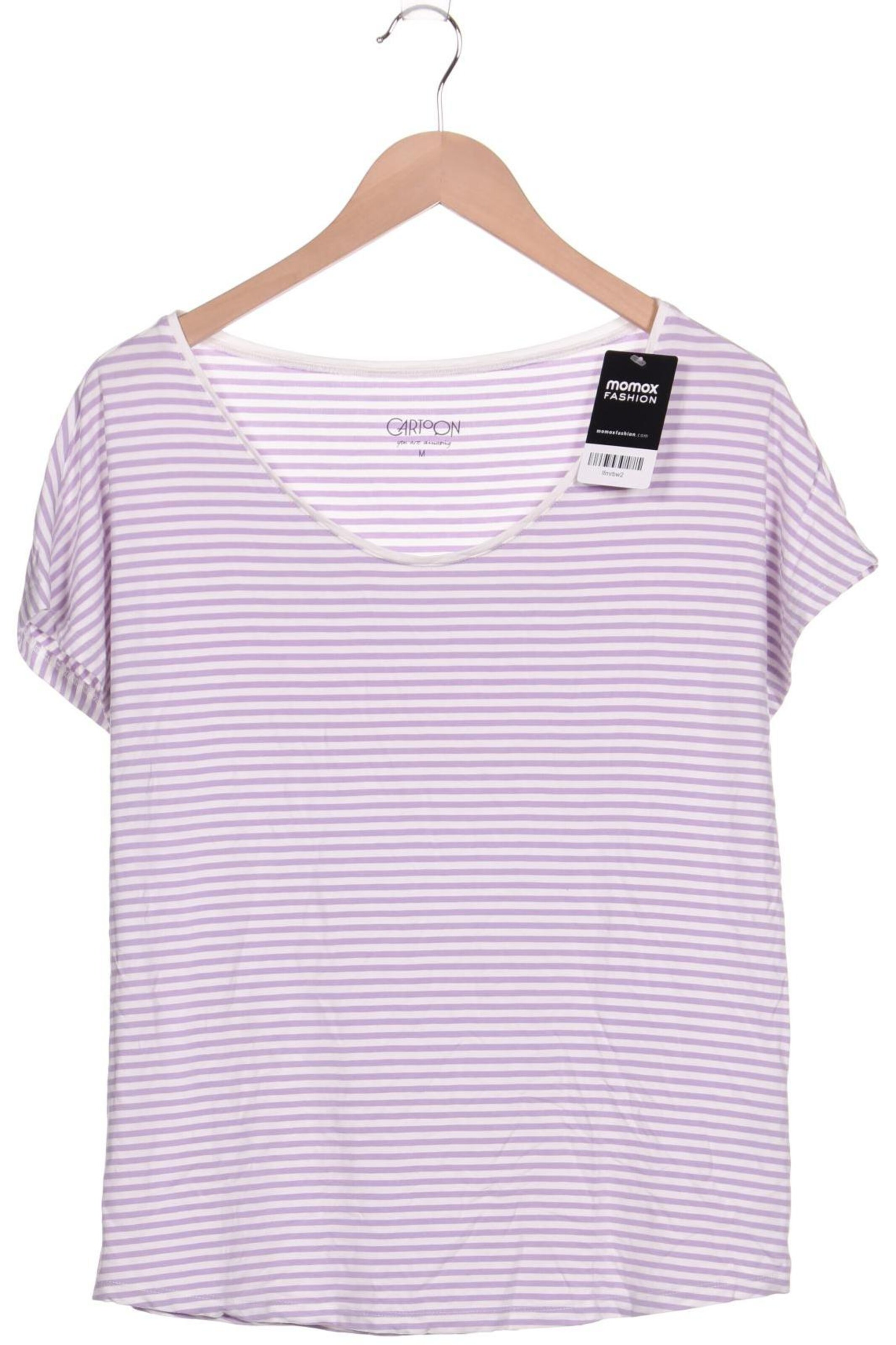 Cartoon T-Shirt M in Lila: Vorderseite