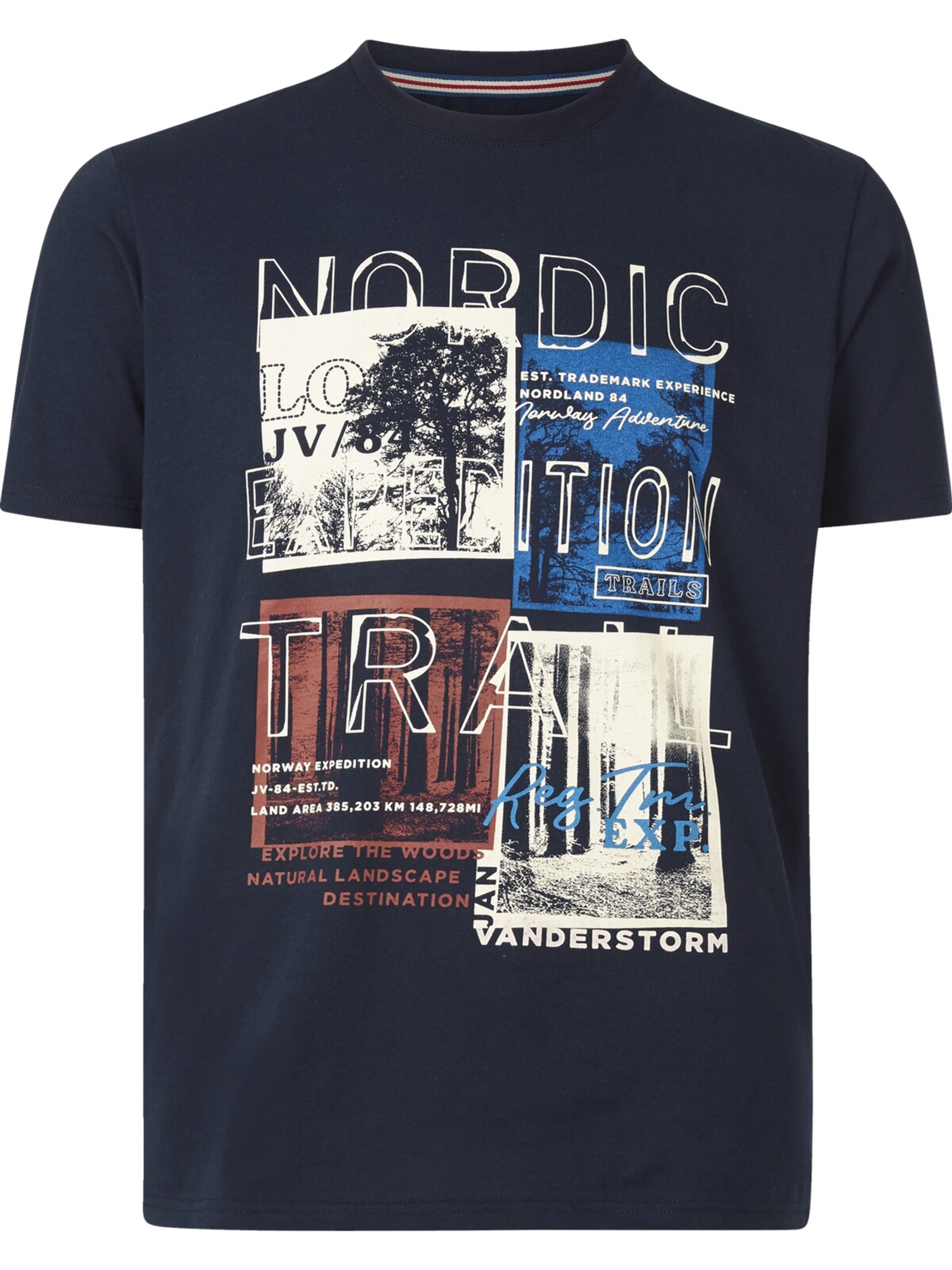 Jan Vanderstorm Shirt 'Tandrup' in Blue: front