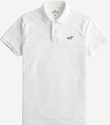 HOLLISTER Poloshirt in Weiß: predná strana