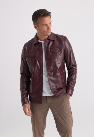 Felix Hardy Between-season jacket in Red: front
