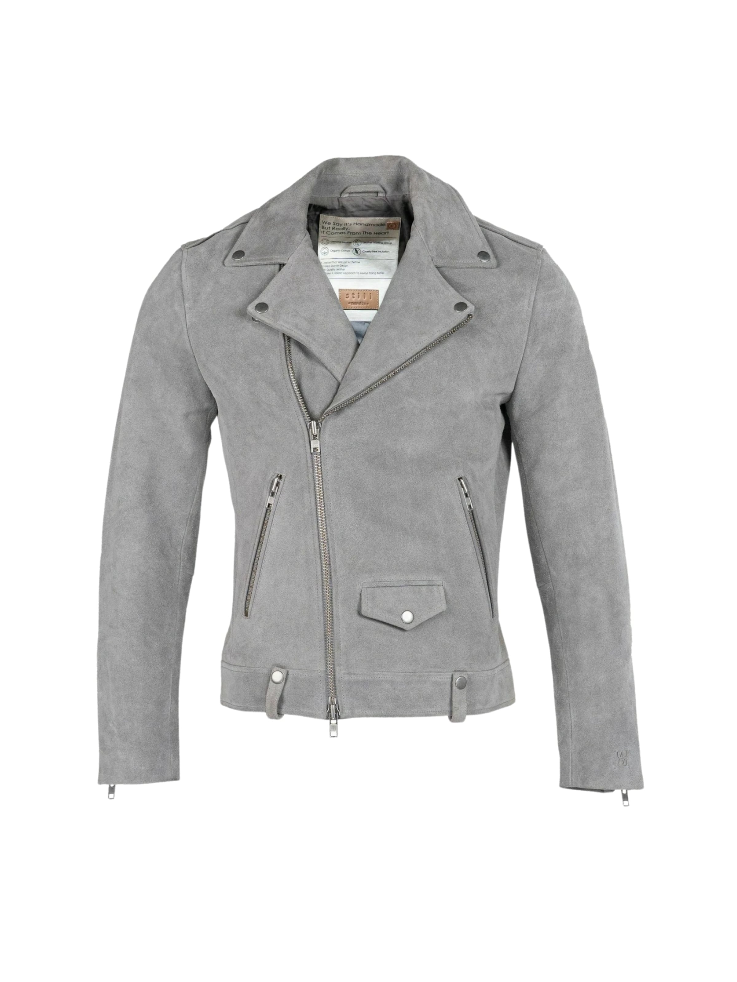 Veste mi-saison 'Owen' still Nordic en gris : devant