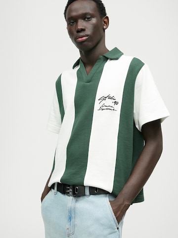 HOLLISTER Szeroka nogawka Bojówki w kolorze niebieski