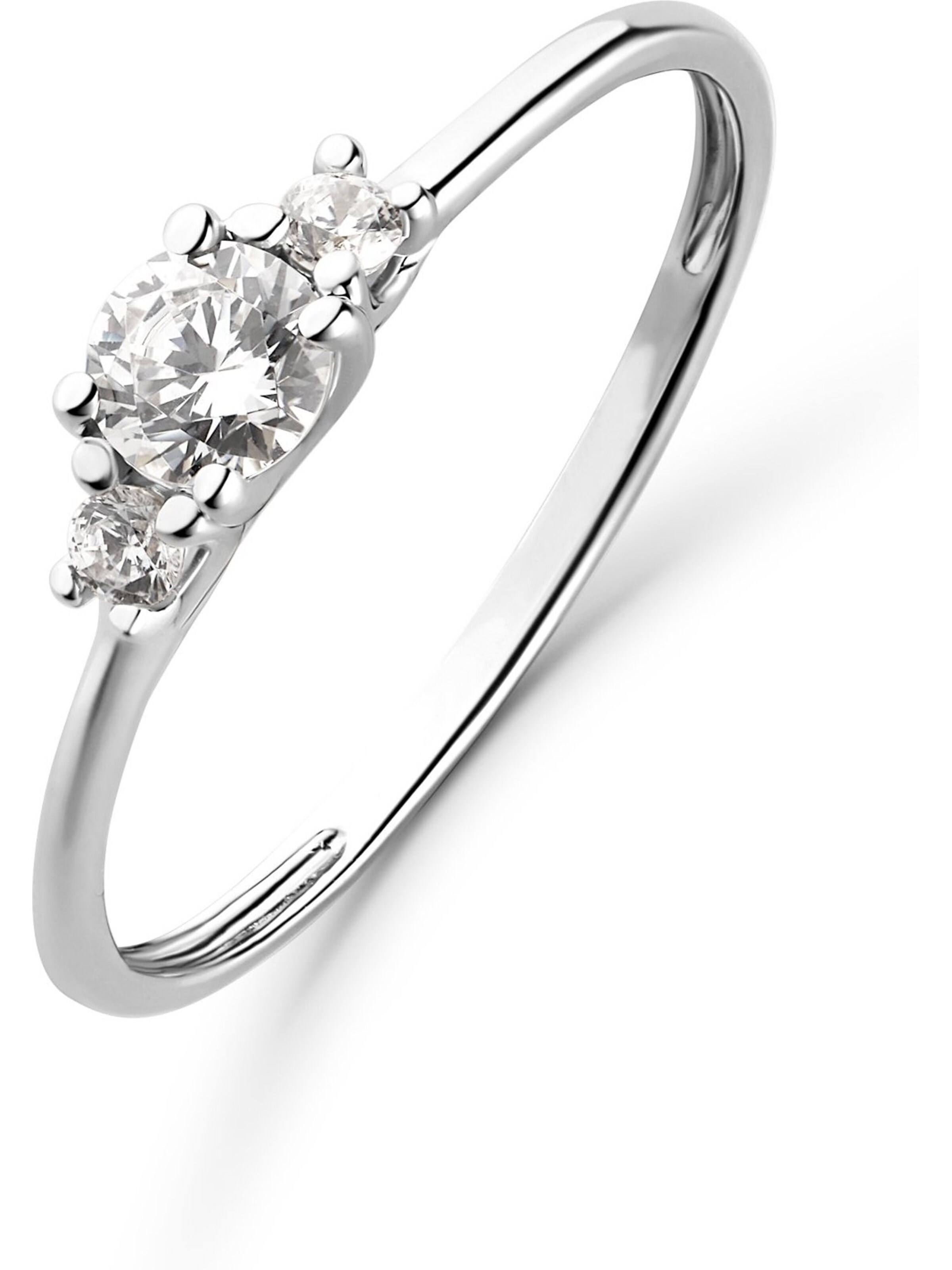 CHRIST Ring in White: front