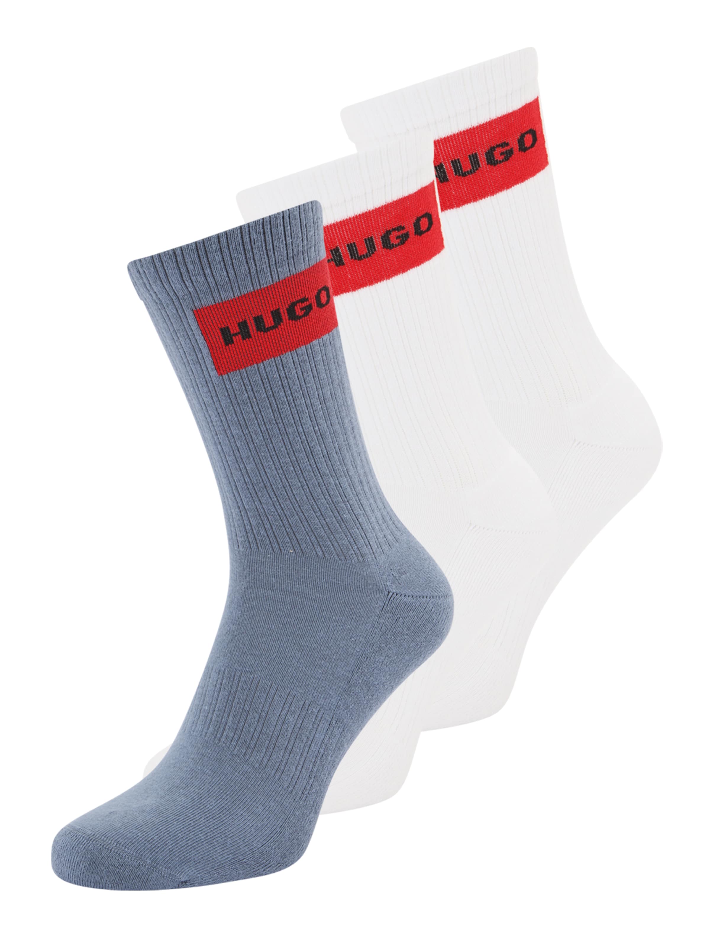 HUGO Sokid, värv sinine: eest vaates