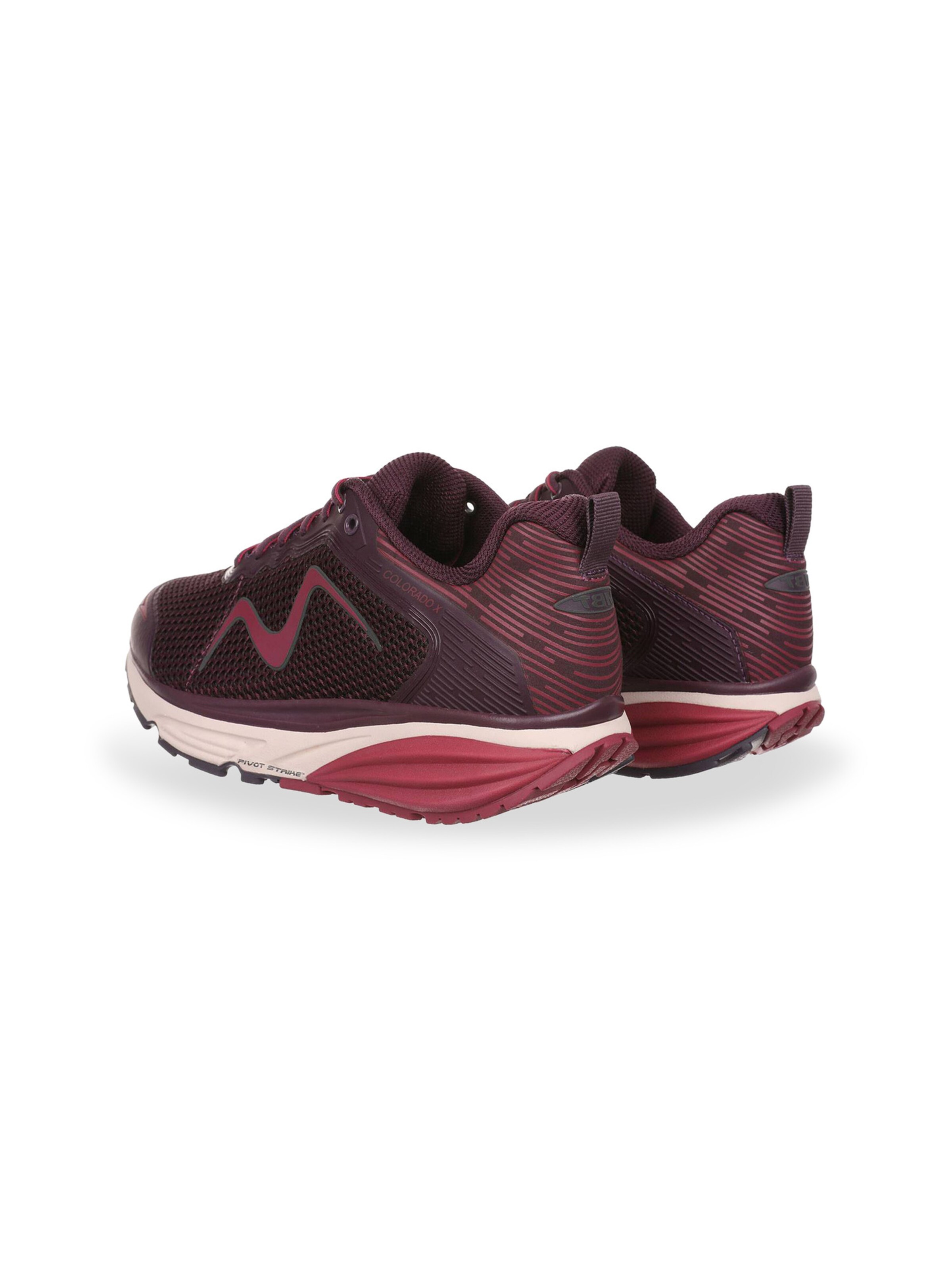 MBT - Sapatilhas slip-on ' COLORADO X ' em vermelho: atrás
