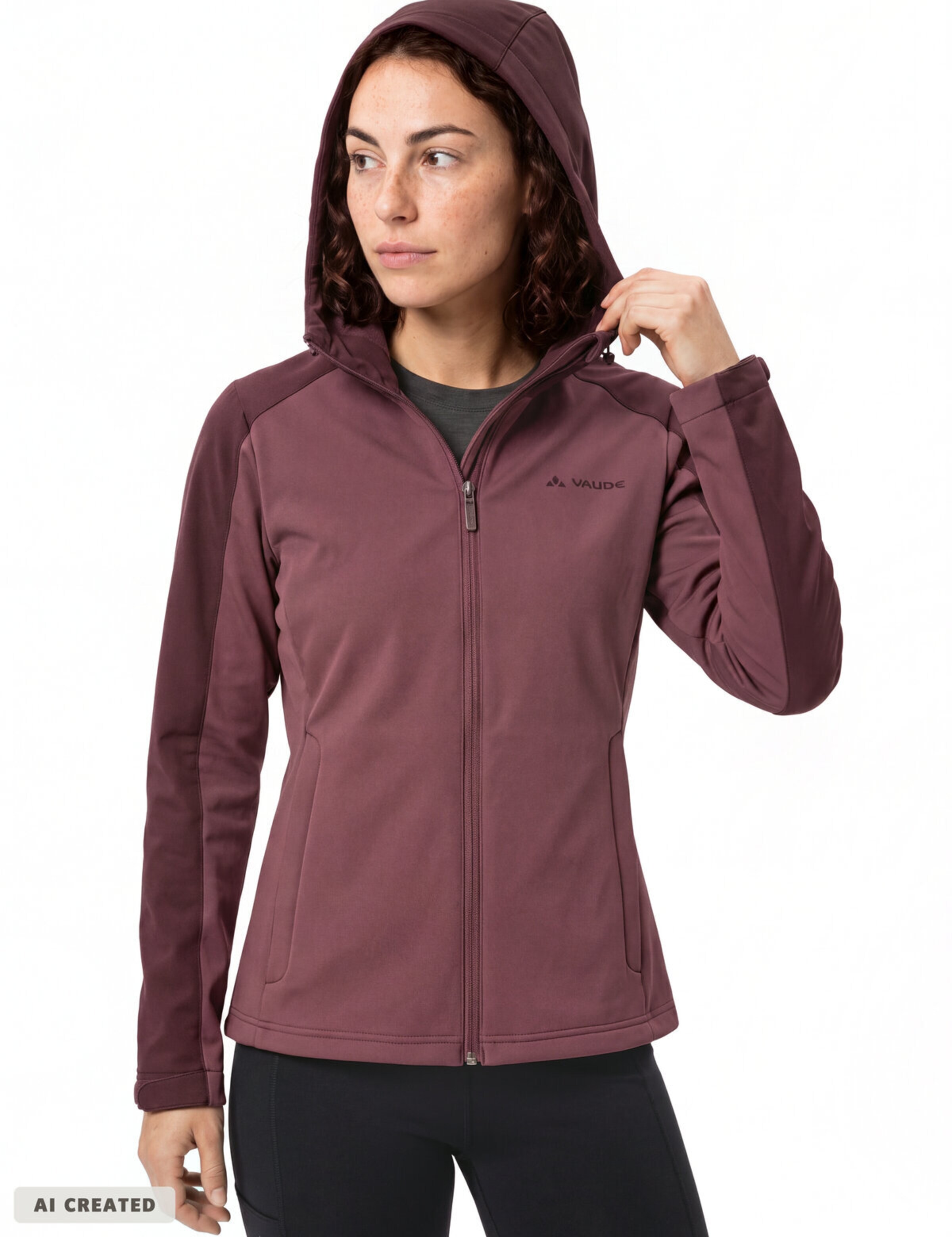 VAUDE Tussenjas in Rood